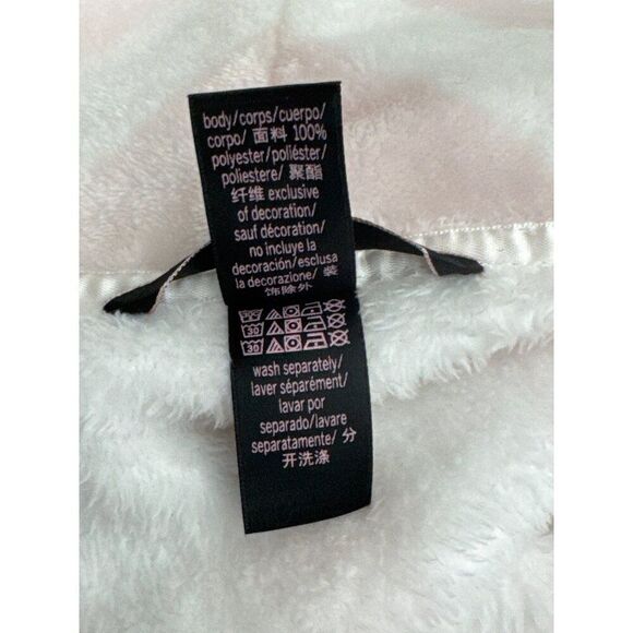 Victoria’s Secret Women Pink /White Stripe Monogram Robe Size M/L - Picture 11 of 11